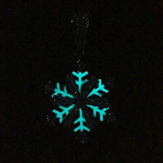 Winter Star Snowflake Necklace