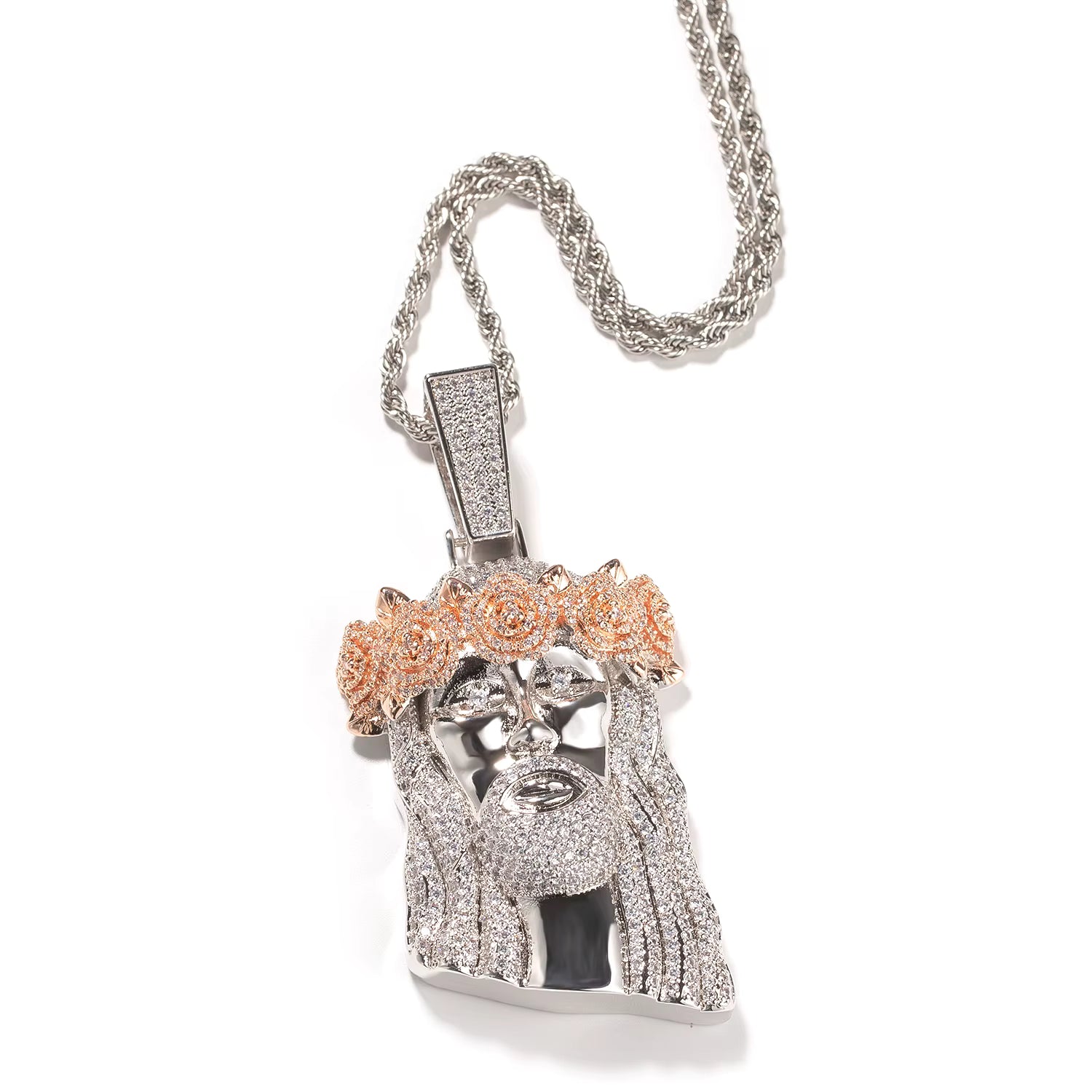 Jesus Crown Necklace